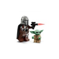 Конструктор Lego Star Wars Скоростной мотоцикл Мандалорца и Грогу, 58 деталей 75436