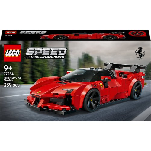 Конструктор Lego Speed Champions Спортивный автомобиль Ferrari SF90 XX Stradale, 339 деталей 77254