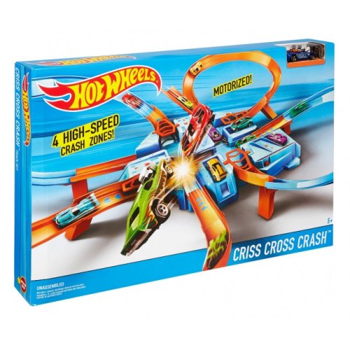 Игровой трек "Пути-Столкновение" Hot Wheels
