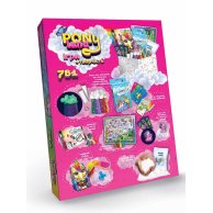 Набор для креативного творчества Danko Toys Pony Land 7 в 1, укр PL-01-01U