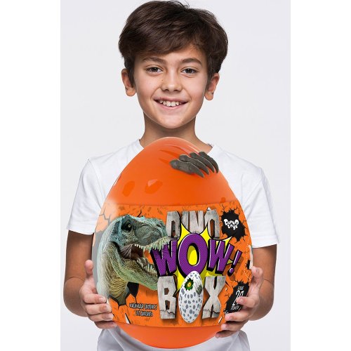 Набор для творчества Danko Toys Яйцо Динозавр Dino WOW Box (укр) DWB-01-01U
