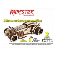 Золотая Серия СУВЕНИР - ДЕКОР автомобиль "Monster" (BB2monst)