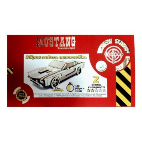 Золотая Серия СУВЕНИР - ДЕКОР автомобиль "Mustang" (BB2musta)