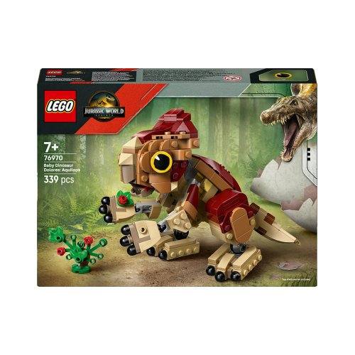 Конструктор Lego Jurassic World Динозаврик Dolores: Аквилопс, 339 деталей 76970