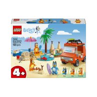 Конструктор Lego Bluey Пляж и семейная поездка на автомобили Блуи, 133 детали 11202