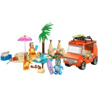 Конструктор Lego Bluey Пляж и семейная поездка на автомобили Блуи, 133 детали 11202