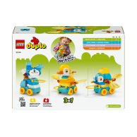 Конструктор Lego Duplo Town Животные на колесах 3в1, 58 деталей 10448