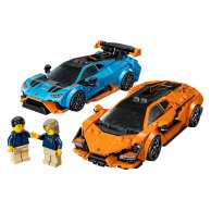 Конструктор Lego Speed Champions Lamborghini Revuelto и Huracan STO, 607 деталей 77238