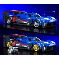 Конструктор Hot Wheels Brick Shop Speed Машина Cadillac Project GTP Hypercar, 236 деталей JFR89