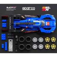 Конструктор Hot Wheels Brick Shop Speed Машина Cadillac Project GTP Hypercar, 236 деталей JFR89