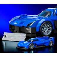 Конструктор Hot Wheels Brick Shop Speed Машина Cadillac Project GTP Hypercar, 236 деталей JFR89