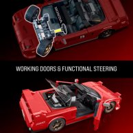 Конструктор Hot Wheels Brick Shop Elite Машина Acura NSX, 876 деталей JFT17
