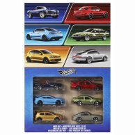 Набор автомоделей Hot Wheels Silver series По дорогам Европы JBY79