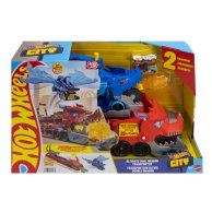 Игровой набор Mattel Hot Wheels City Транспортер-трансформер Два дракона JBM72