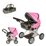 Коляска для куклы Melogo Pink, 45х38х59 см 65826