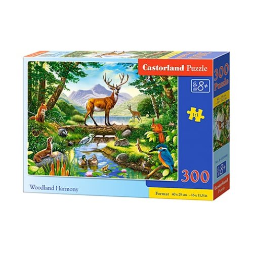 Пазлы Castorland 300 эл. "Лесная гармония"