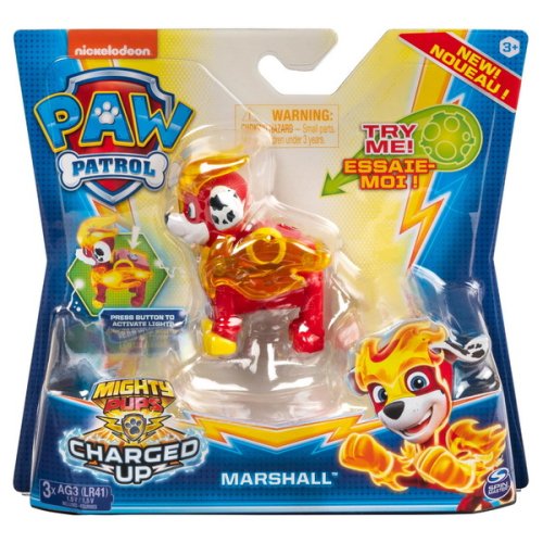 Фигурка Spin Master Mighty Pups Paw Patrol Щенячий патруль Мегащенок Маршалл SM16655/7872