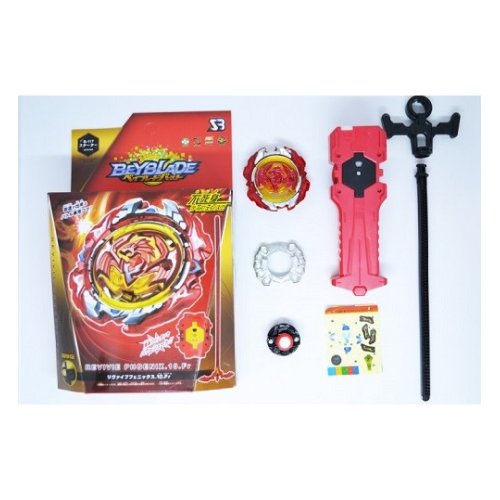 Запускалка бейблейд ВОЛЧОК BEYBLADE B-117 PHOENIX, GOD VALKYRIE юла