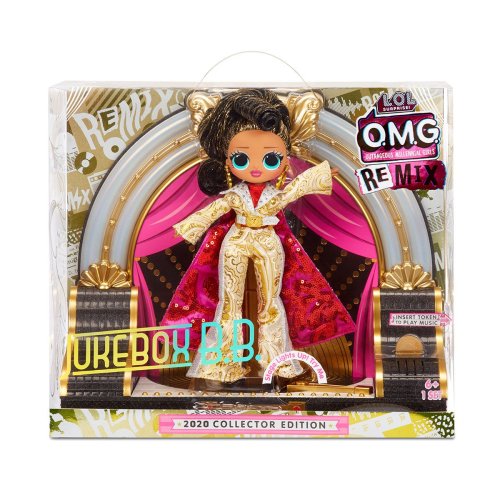 Игровой набор с коллекционной куклой L.O.L. SURPRISE! серии "O.M.G. Remix" - СЕЛЕБРИТИ (569879)