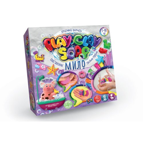 Набор для творчества Danko Toys Пластилиновое мыло Play Clay Soap PCS-01-01U