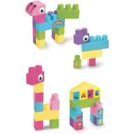 Конструктор Wader Big Blocks, 26 деталей, пастельный 41590