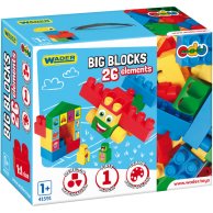 Конструктор Wader Big Blocks, 26 деталей 41591