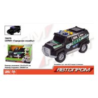 Игрушка Автопром Полицейский внедорожник SWAT, с эффектами 7987D