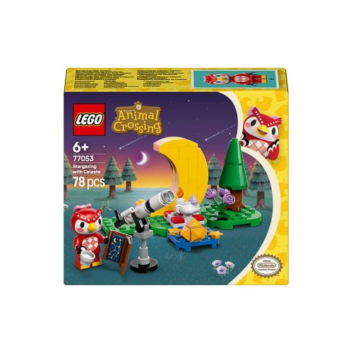 Конструктор Lego Animal Crossing Наблюдение за звездами из Celeste, 78 деталей 77053