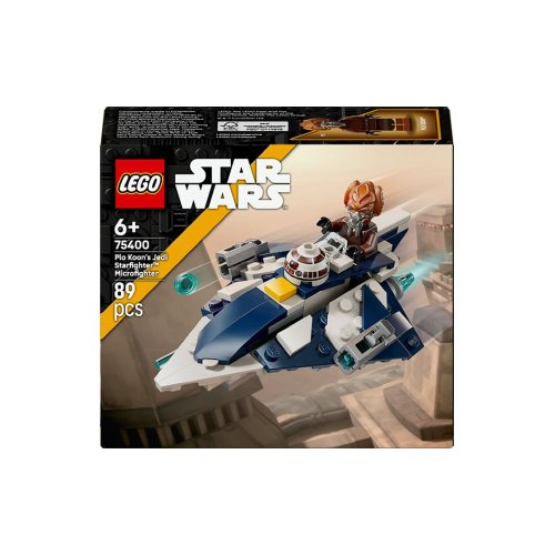 Конструктор Lego Star Wars Джедайский звездный микроистребитель Пло Куна, 89 деталей 75400