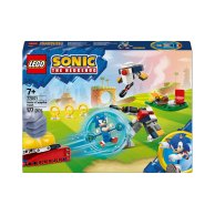 Конструктор Lego Sonic Sonic the Hedgehog Столкновение Соника у костра, 177 деталей 77001