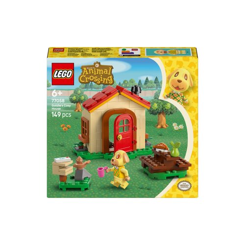 Конструктор Lego Animal Crossing Уютный дом Goldie, 149 деталей 77058