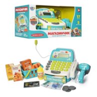 Игровой набор Limo Toy Кассовый аппарат Магазинчик, 17 предметов M 4391 I UA