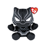 Мягкая игрушка TY Beanie Babies Marvel Черная пантера, 15 см 44000