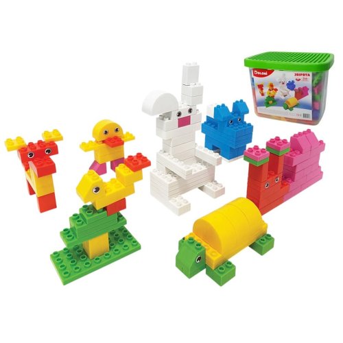 Конструктор Doloni Toys Зверята, 266 деталей 013888/05