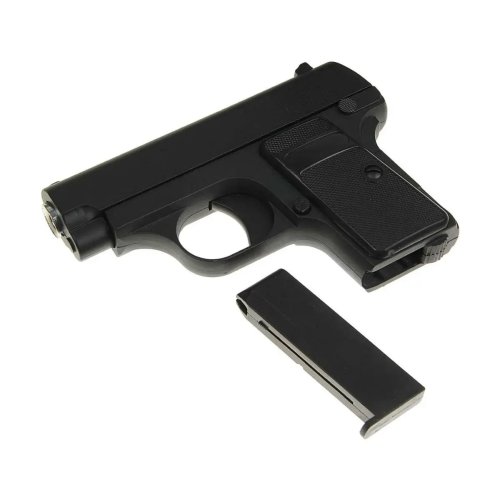 Страйкбольный пистолет Galaxy Colt1908 металлический, черный G1