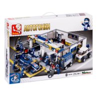 Конструктор Sluban Автогонки, машинки, фигурки 741 дет (M38-B0356)