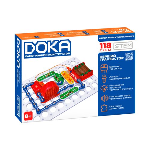 Электронный конструктор Doka 118 схем D70701