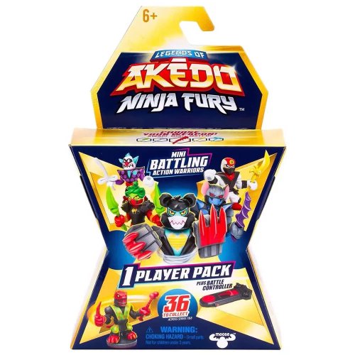 Фигурка-сюрприз Moose Toys Akedo Ninja Bosses Колекционный воин 123562