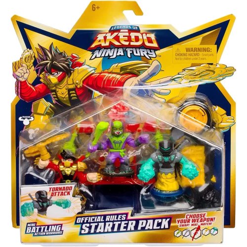 Игровой набор Moose Toys Akedo Ninja Bosses 123567