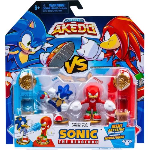 Игровой набор Moose Toys Akedo Sonic Соник и Наклз 123569