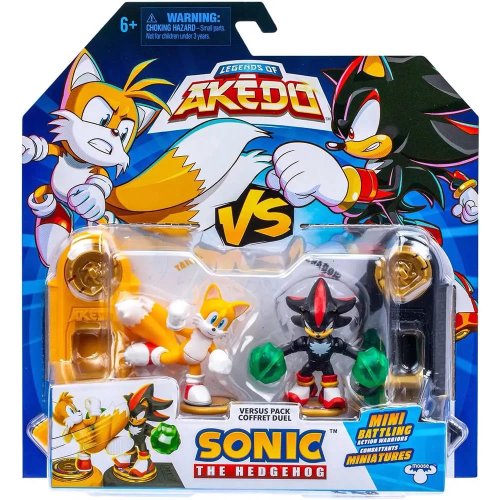 Игровой набор Moose Toys Соник Akedo Sonic Тейлз и Шедоу 123570