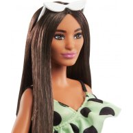 Кукла Barbie "Модница" в комбинезоне цвета лайм в горошек HJR99