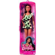 Кукла Barbie "Модница" в комбинезоне цвета лайм в горошек HJR99