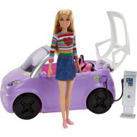Электрокар с откидным верхом Barbie HJV36
