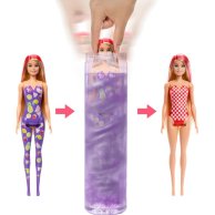 Кукла-сюрприз Mattel Цветное перевоплощение Barbie Фруктовый сюрприз HJX49