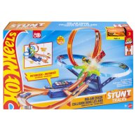 Игровой набор Hot Wheels Stunt tracks Невероятные воздушные столкновения JFD12