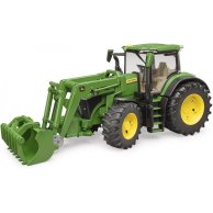 Машинка Bruder Трактор John Deere 7R 350 с погрузчиком 03151
