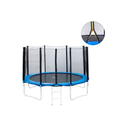 Детский батут Profi 427 см синий MS0501