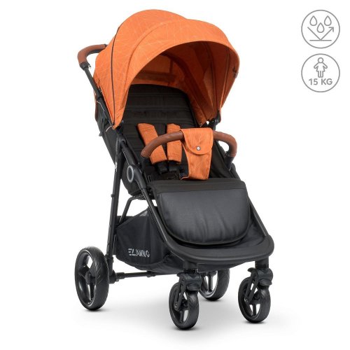 Детская коляска El Camino ME1024 X4 Orange Lines