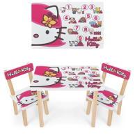 Столик Bambi со стульчиками Hello Kitty 501-138